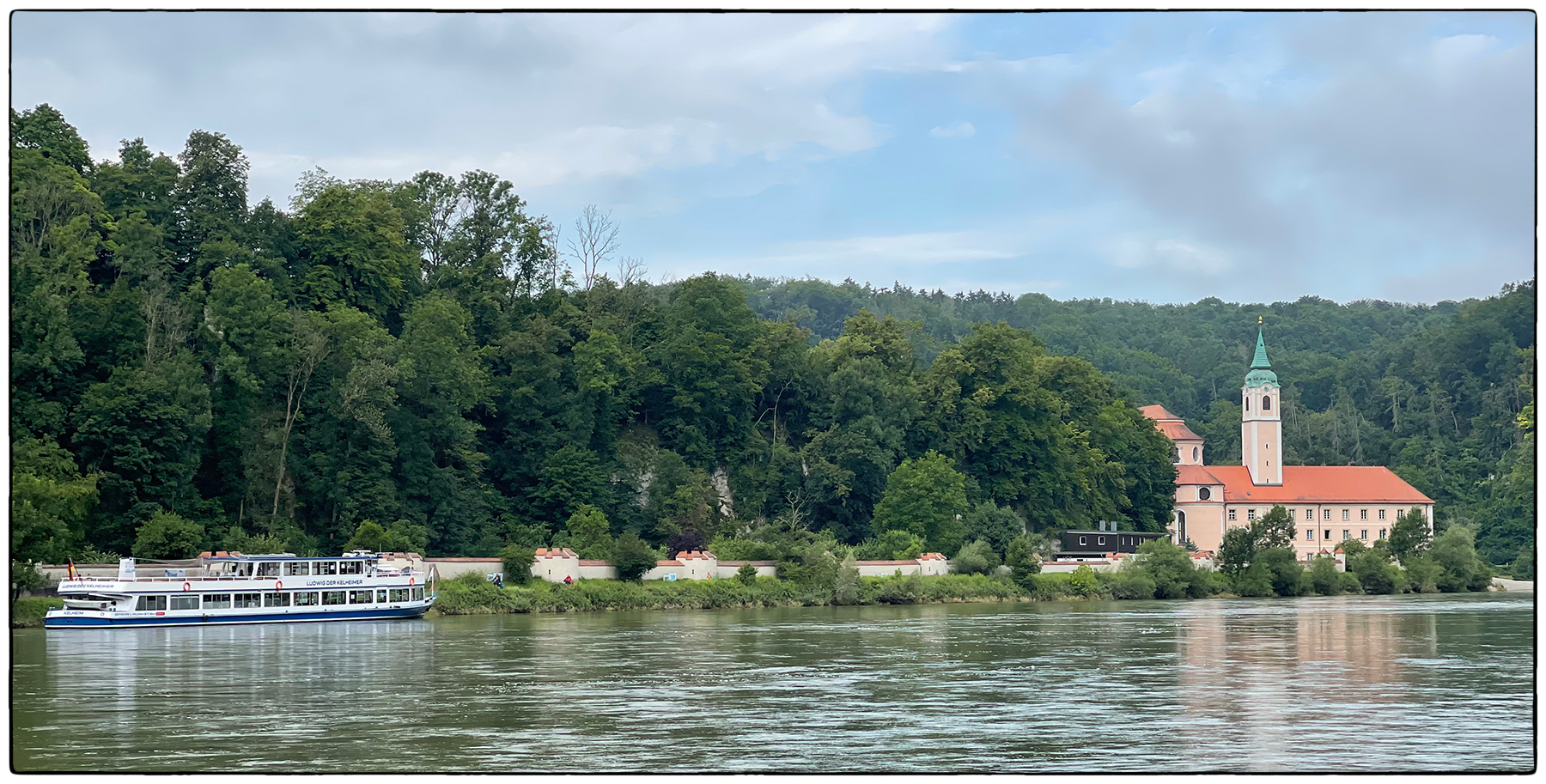 Auf der Donau