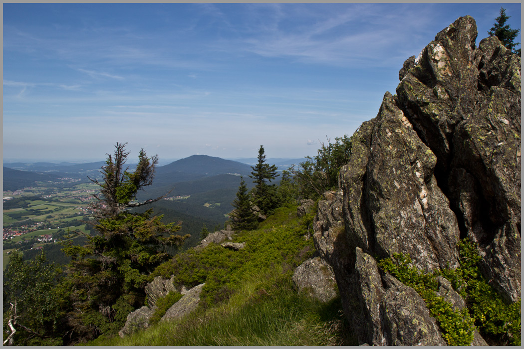 Blick von der Osserwiese