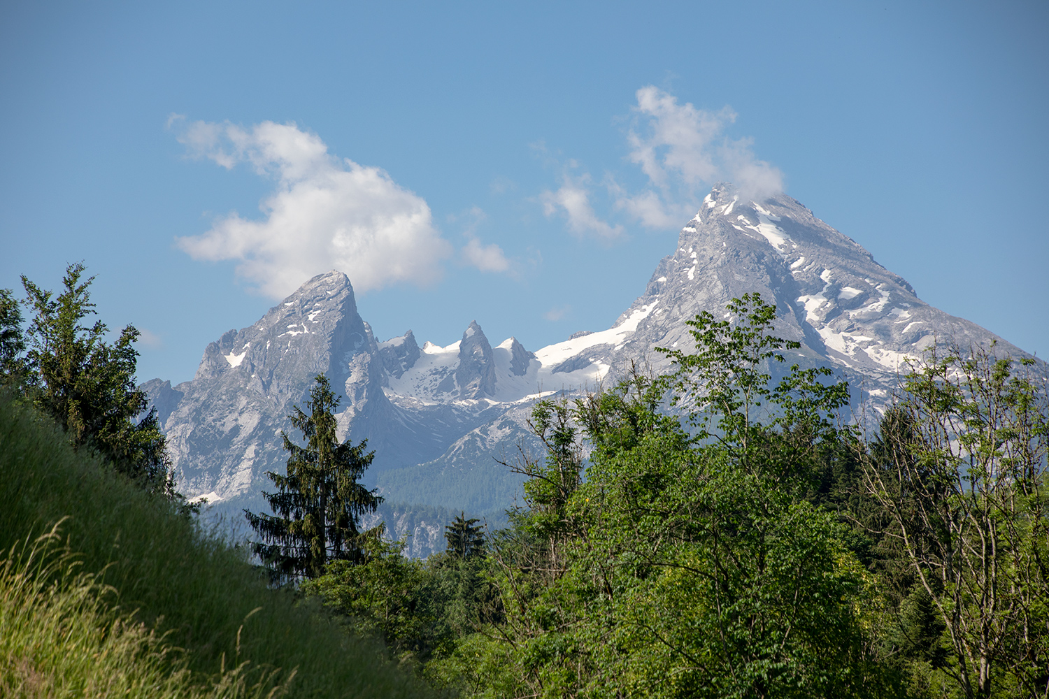 Blick zum Watzmann
