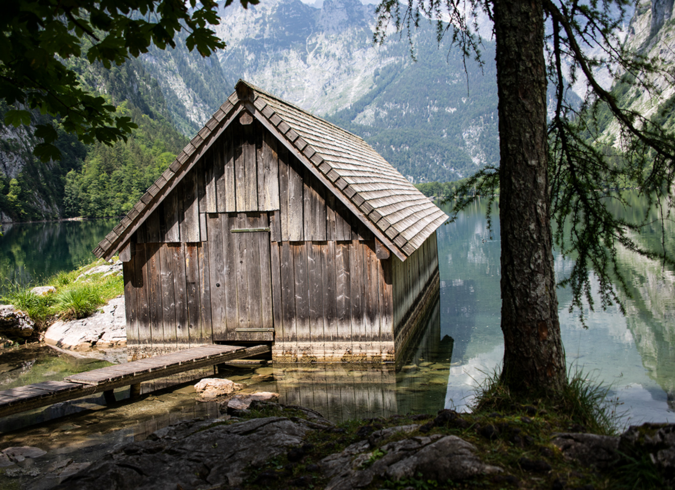 Bootshaus am Obersee