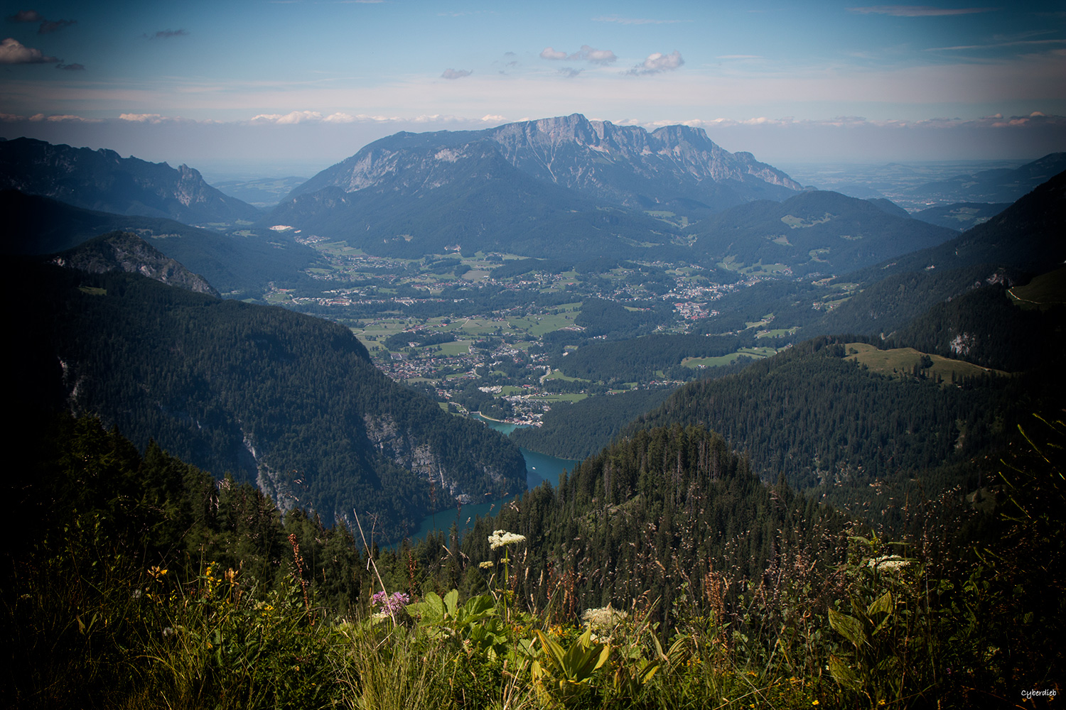 Blick auf den Untersberg