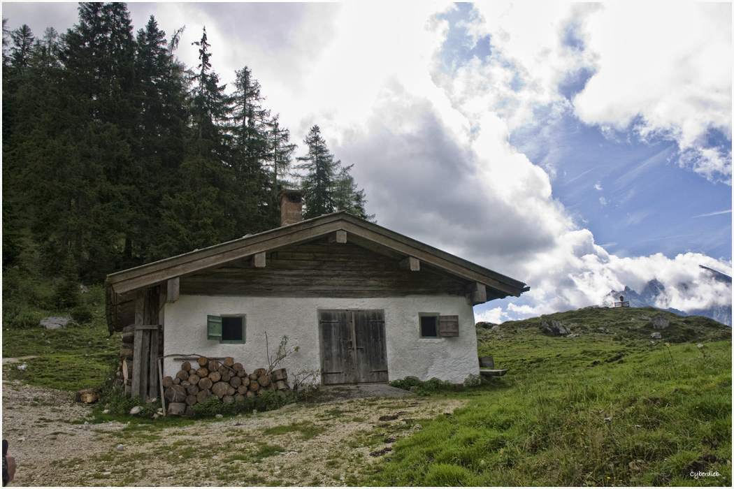 Hütte bei der Mordau Alm