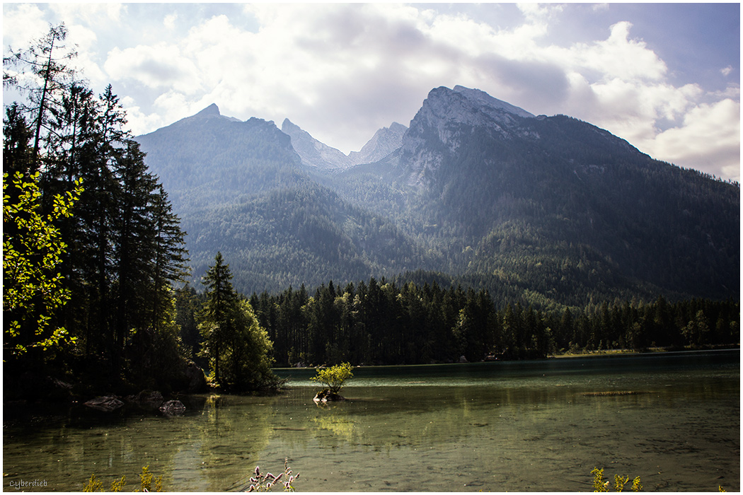 Hintersee  und  Hochkalter