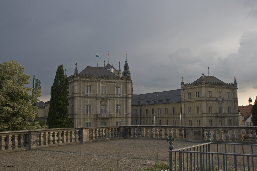 Blick auf Schloss Ehrenburg