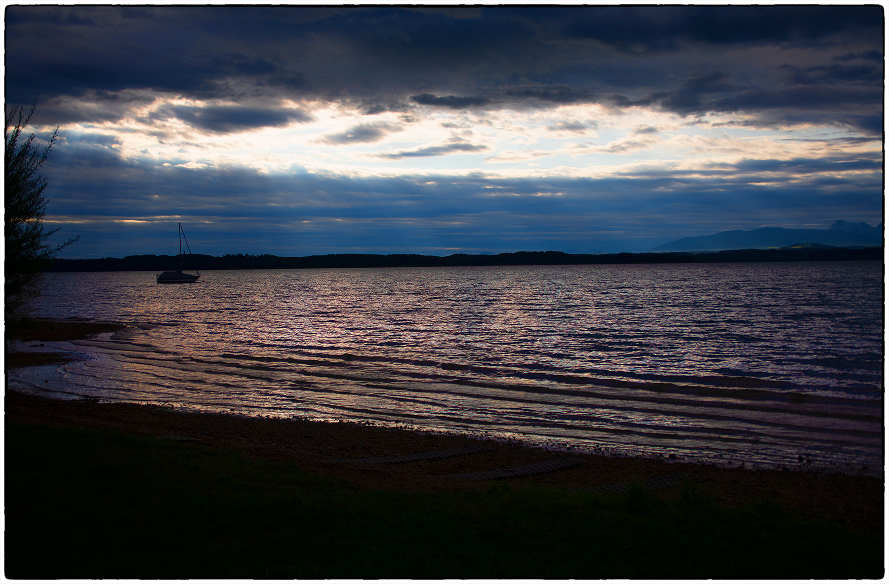 Abendstimmung am Chiemsee