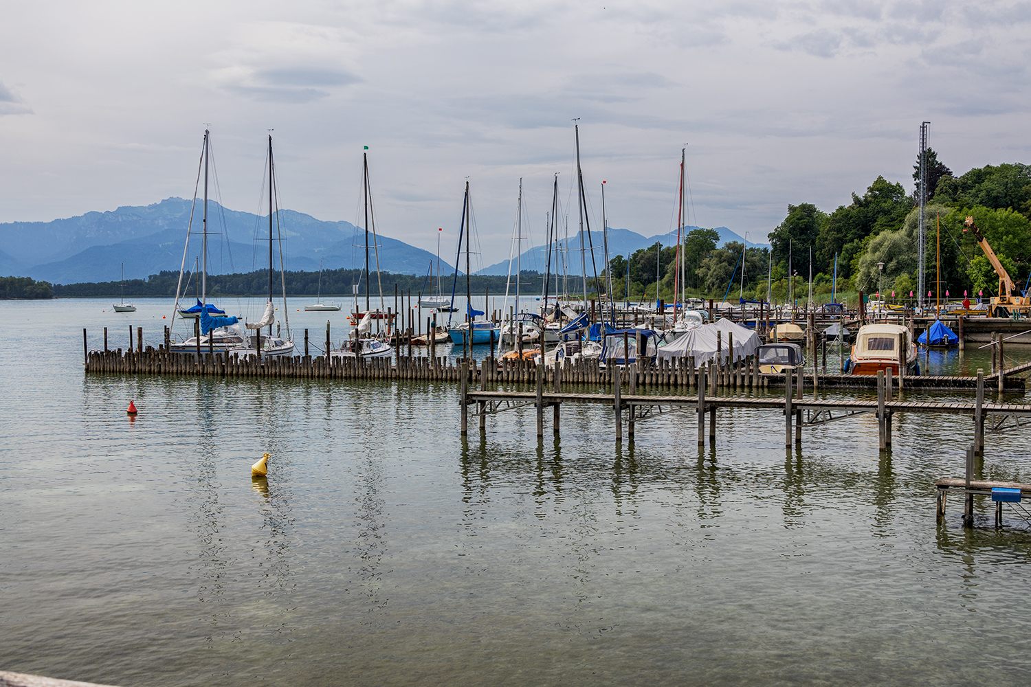 Hafen Gstaad Chiemsee