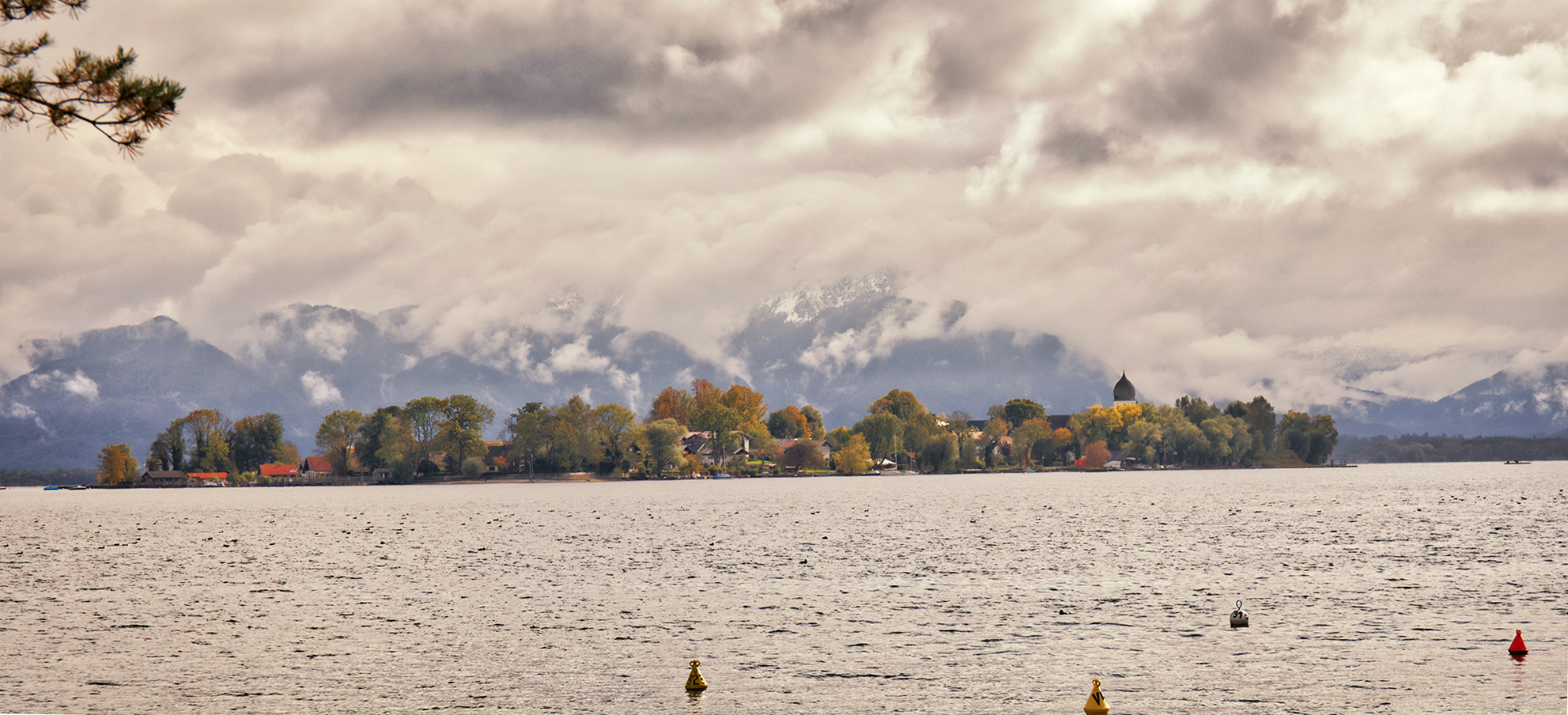 Panorama Chiemseeinsel