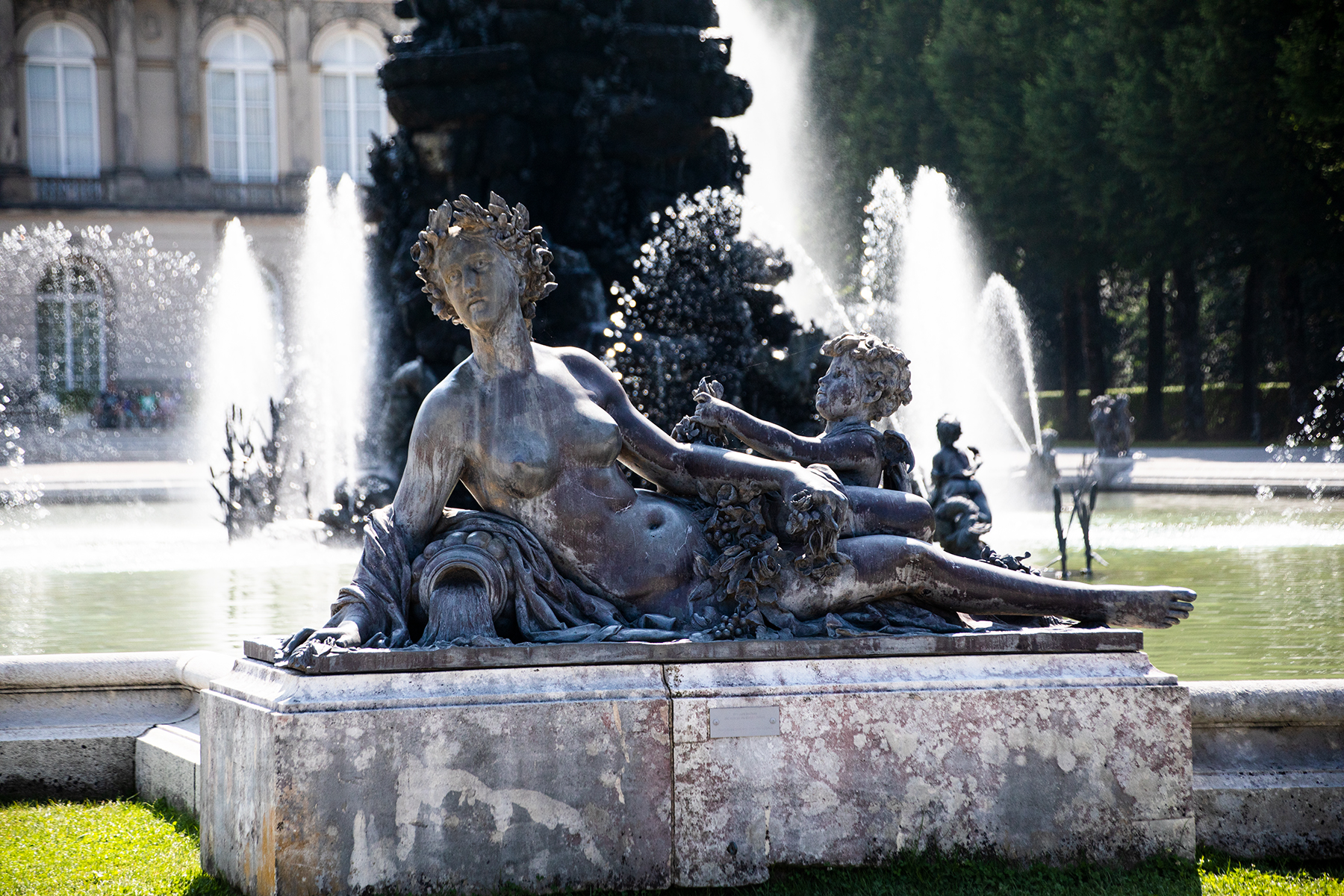 Skulptur Schlosspark Herrenchiemsee