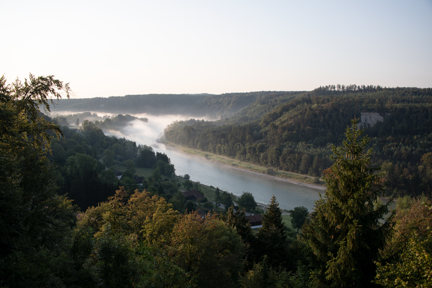 Morgens an der Salzach